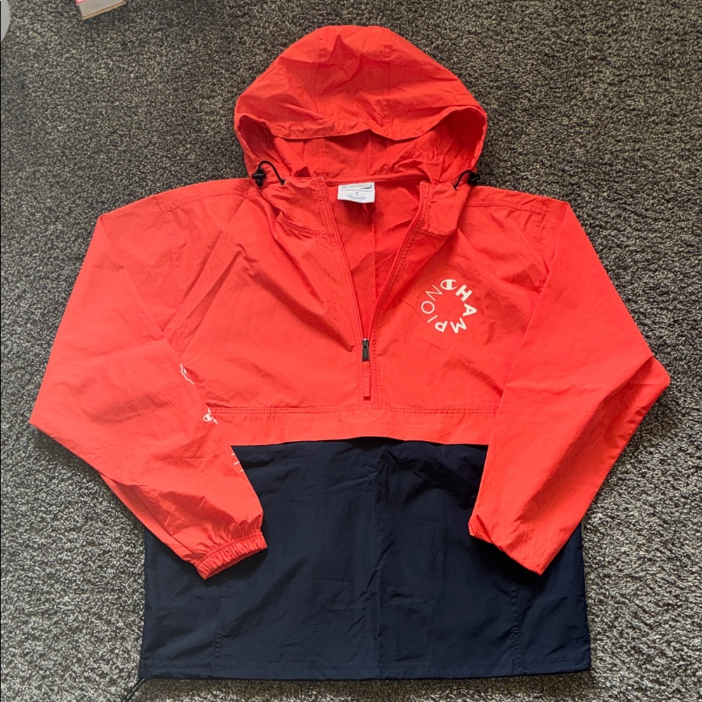 Champion Hooded Pullover Windbreaker